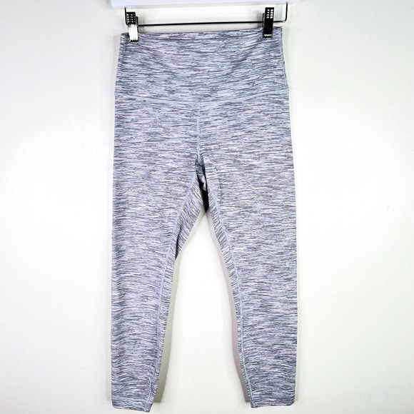 Lululemon High Times Pant Size 8 We Are From Space Ice Grey Alpine White - Picture 3 of 9